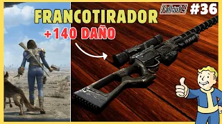 MEJORAMOS NUESTRO FRANCOTIRADOR | Gameplay Fallout 4 #36