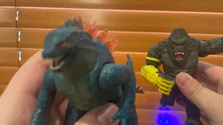 Sonic raptor reviews, Godzilla x Kong, the new empire Godzilla evolved & Kong with the beast glove ￼