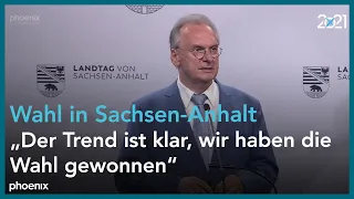 Wahl Sachsen-Anhalt: Reiner Haseloff zum Wahlsieg der CDU am 06.06. 21