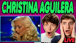 Christina Aguilera & Herbie Hancock - 'Song For You' Grammy 2006 Performance REACTION!!