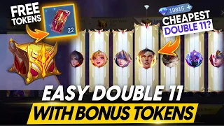 HOW TO GET DIMENSION WALKER SKIN FOR CHEAP USING THE BONUS TOKENS IN THE DOUBLE 11 EVENT