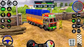 Indian Cargo Truck  Driving -city Truck Driver Simulator - GamePlay