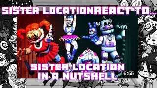 Sister Location React to “Sister Location in a Nutshell”+Micheal(Gacha Club)(Gacha FNAF)