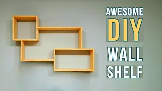 Amazing DIY Wooden Shelf To Make At Home | Room Wall Shelves Decoration Ideas 2024