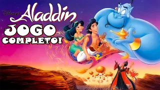 DISNEY'S ALADDIN (SNES) - JOGO COMPLETO (FULL GAME)