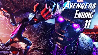 Marvel's Avengers 2020 - Walkthrough Part 11 - Ending - Full Game - No Commentary - PS4 Pro 1080p