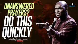 OH GOD ANSWER ME AS THIS PRAYERS COMES DANGEROUSLY TONIGHT  - APOSTLE JOSHUA SELMAN