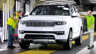 Inside US Best Mega Factory Producing the Massive Jeep Grand Wagoneer - Production Line