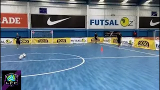 Futsal shooting exercises