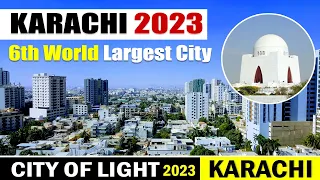 Karachi 2023 | Largest City in The World | Karachi City of Light 2023 | 4K Video Karachi 2023