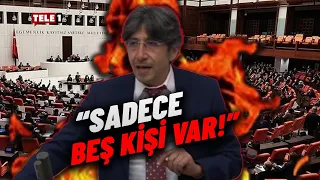 Meclis'te AKP sıraları boş kaldı, DEM Partili Bozan böyle dalga geçti