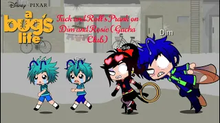 A Bug’s Life - Tuck and Roll’s Prank on Dim and Rosie (Gacha Club)