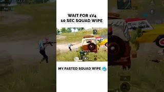 my fasted squed wipe 1v4  #shorts #short #shortvideo #subscribe #bgmi #pubgmobile #ytshorts #ytfeed