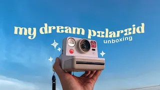 unboxing my dream polaroid *dreams do come true*