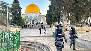 Asar Adhan at AQSA Mosque may 16th 2024 ||