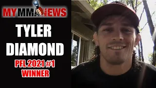 Tyler Diamond recaps PFL #1 win, wants anyone but Lance Palmer next