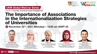 UKM Global Webinar Series - The Importance of Associations in the Internationalization Strategies..