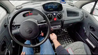 2007 Chevrolet Spark I [0.8 51 HP]| 0-100| POV Test Drive #1955 Joe Black