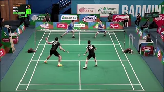 Lu Ching Yao & Yang po Han VS Hoki Kobayashi | Badminton Asia Championship 2022 Men Doubles