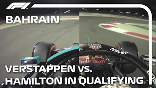 Verstappen vs Hamilton Qualifying Battle | 2021 Bahrain Grand Prix