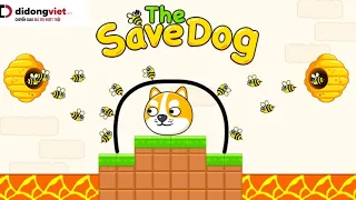 save the dog game | save the dog 6 t0 10 levels of drawing | #youtubeshorts #short #shorts