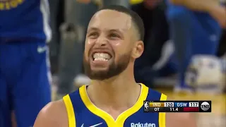 Final 2 minutes in OVERTIME | Warriors vs Pacers