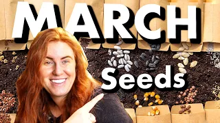 March Seeds EVERYONE Starts! All Zones