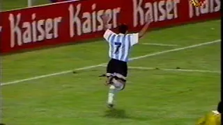 20-2-1996 (Preolimpico) Argentina:2 vs Chile:1 (Delgado-Delgado-C. Acuña)