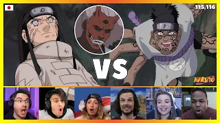 Neji vs Kidomaru Part (1/2) | Reaction Mashup [ Naruto 115,116 ] ナルト