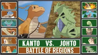 Battle of Regions: KANTO vs. JOHTO (Pokémon Sun/Moon)