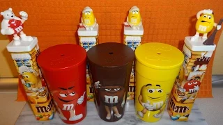 2014 Europen M&M's Character Cups Set + 2003 Christmas Figures Collection