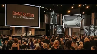 Diane Keaton AFI Life Achievement Award Tribute Grand Entrance