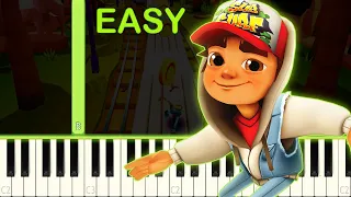 SUBWAY SURFERS - EASY Piano Tutorial