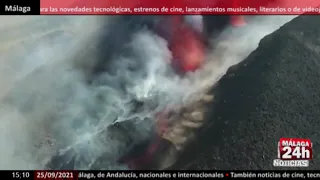 🔴Noticia - La nueva colada de lava del volcán de La Palma es más fluida y más rápida