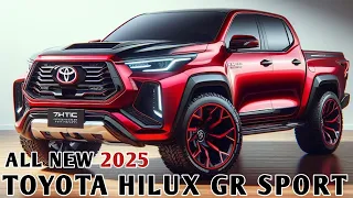 First Look: 2025 Toyota Hilux GR Sport, More Than Just a Pickup.