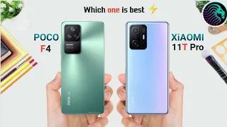 Poco F4 5G Vs Xiaomi 11T Pro || Full Comparison ⚡ Which one is best