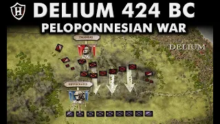 Battle of Delium, 424 BC ⚔️ Athens takes on Sparta ⚔️ Peloponnesian War