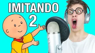 IMITANDO VOCES DE DIBUJOS ANIMADOS FAMOSOS 2!