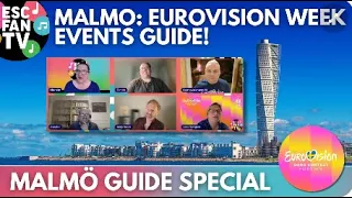 What's going on in Malmo, Eurovision Week