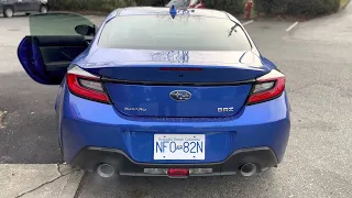 2022 Subaru BRZ with a Magnaflow #15157 Cold Start