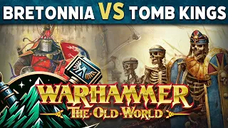 The Old World Bretonnia vs Tomb Kings Battle Report