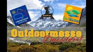 Outdoormesse Düsseldorf: TourNatur und Caravan // Trekking - Camping