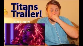 Titans SDCC Trailer Reaction!