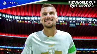 FIFA 23 QATAR 2022 - SERBIA vs SWITZERLAND - GROUP G | FIFA WORLD CUP 2022 | FIFA 23 PS5 4K HDR