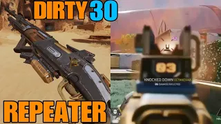 The 3030 Repeater Is Dirty | Apex Legends 30 30 Repeater Season 11 Gameplay -  3030 Repeater Montage