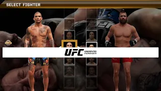 UFC Undisputed Forever - Removed Pre-Load Fighter Selection Images | PS3, RPCS3