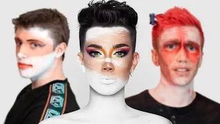 SIDEMEN TRY JAMES CHARLES MAKE UP TUTORIAL