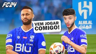 Neymar me Chamou pra Jogar no Al Hilal no Modo Carreira Jogador do FC 24! #7