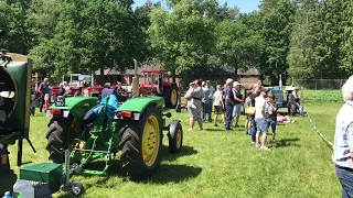 11 juni 2022 Oude tractoren en landbouwwerktuigen show - Openluchtmuseum Ellert en Brammert