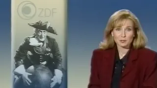 Ende von ZDF heute + Ansage von Babette Einstmann (17.12.1992)